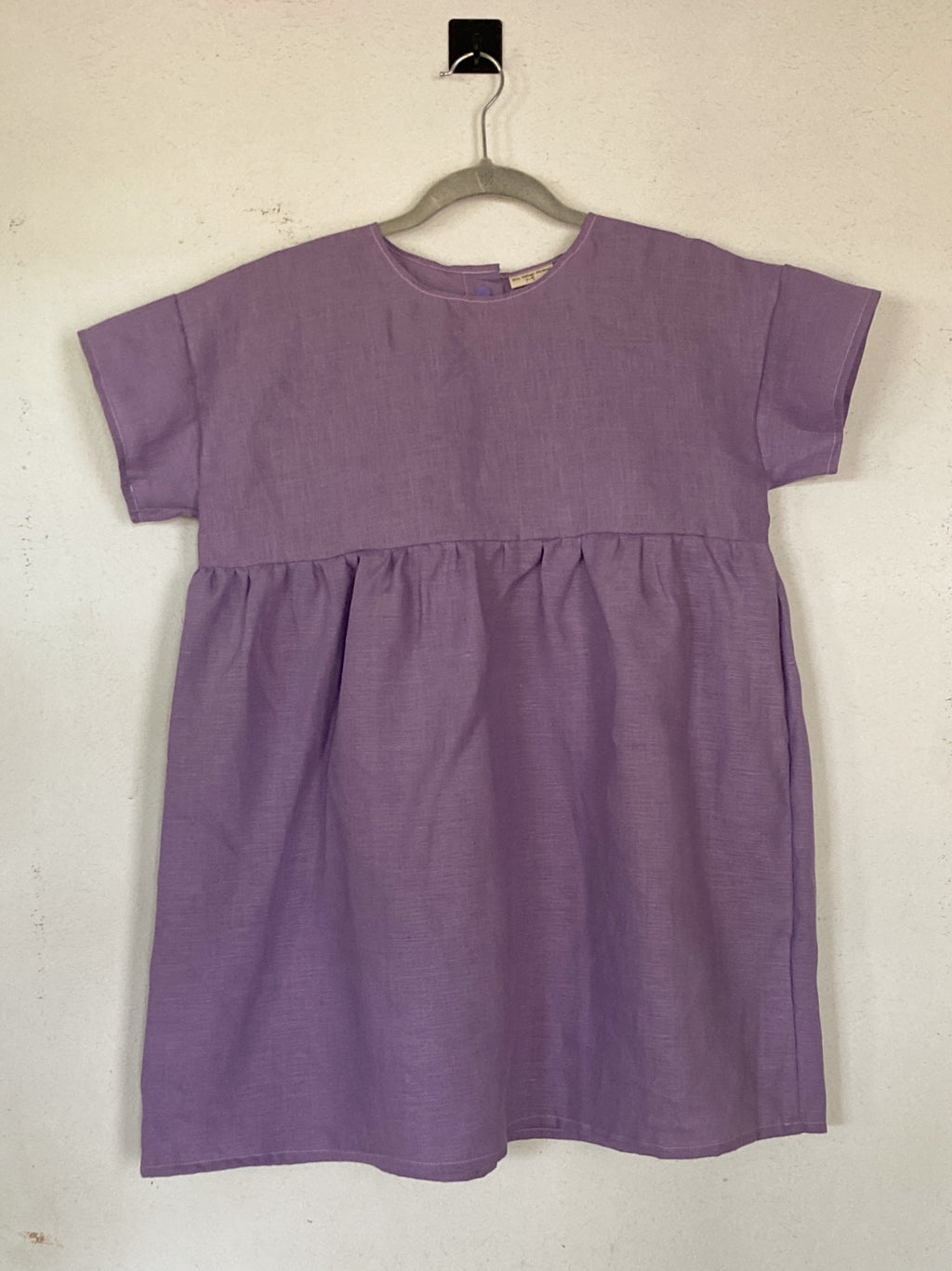 Everything Dress 7-8T, Linen, Purple