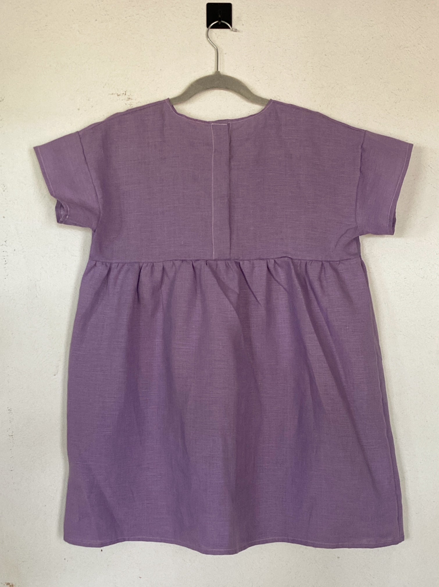 Everything Dress 7-8T, Linen, Purple