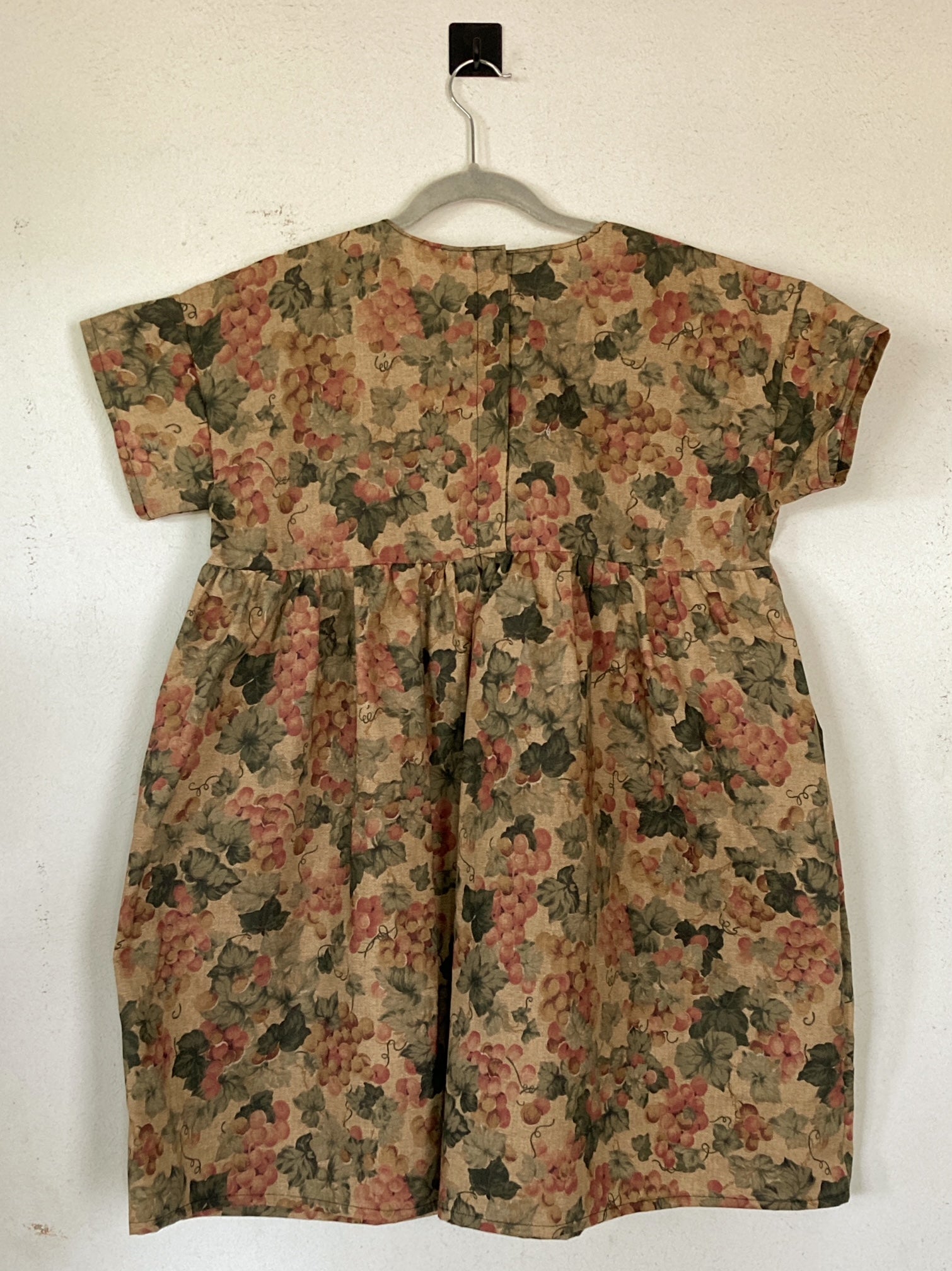 Everything Dress 9-10T, Cotton, Vintage Grapes