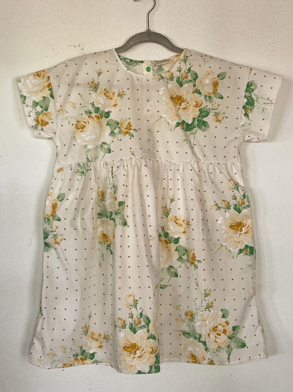 Everything Dress 7-8T, Cotton, White Floral