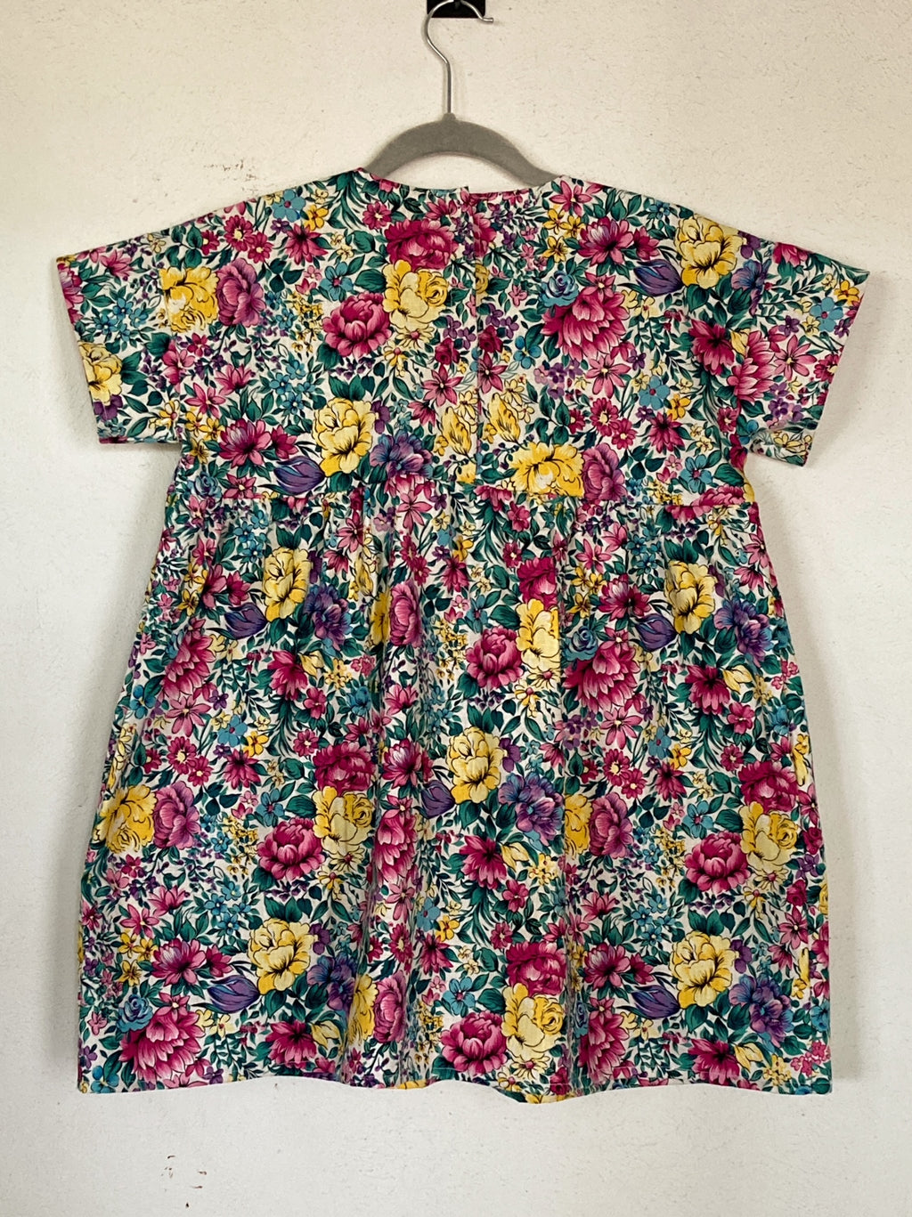 Everything Dress 5-6T, Cotton, Floral Teal