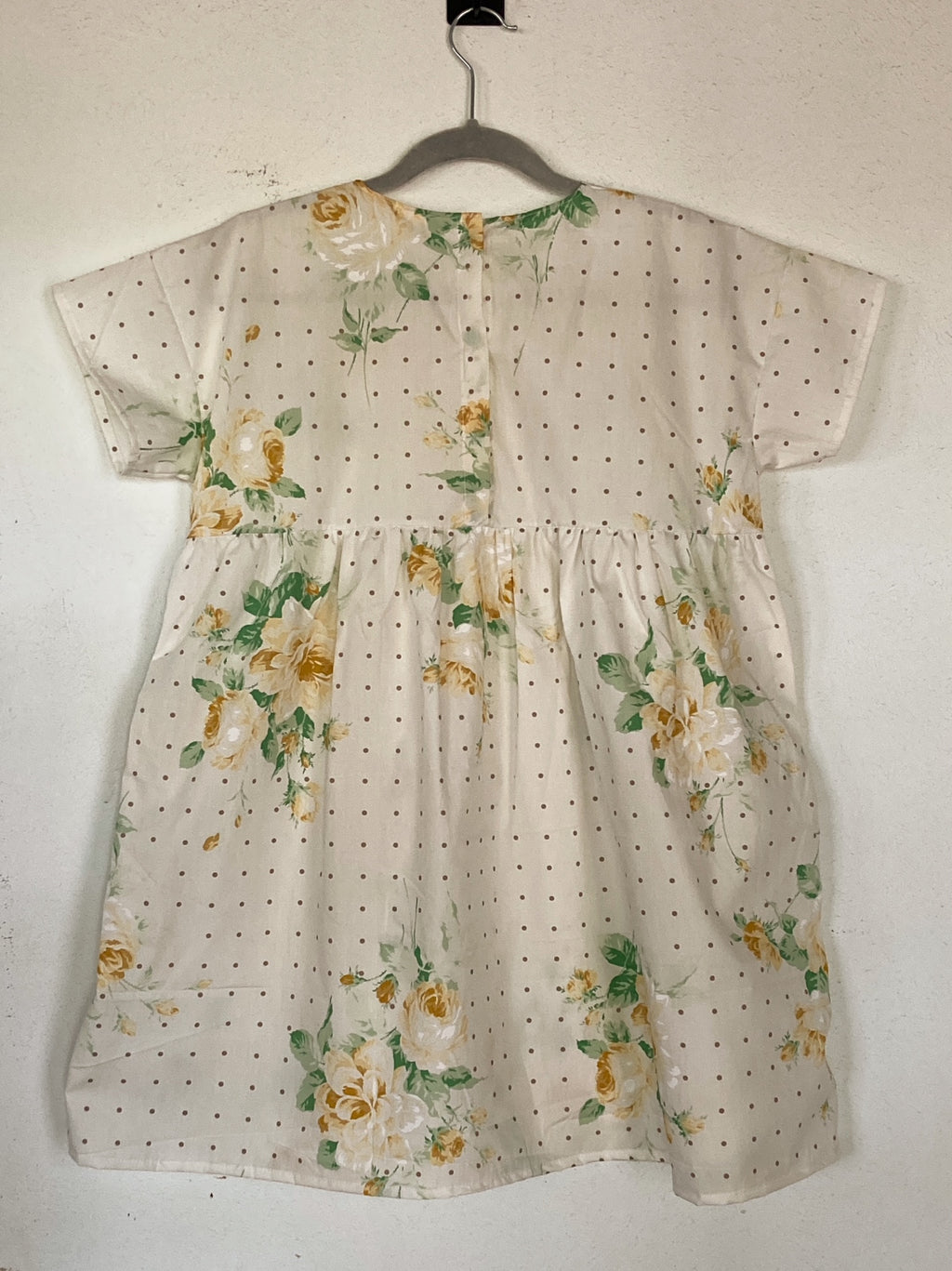 Everything Dress 7-8T, Cotton, White Floral